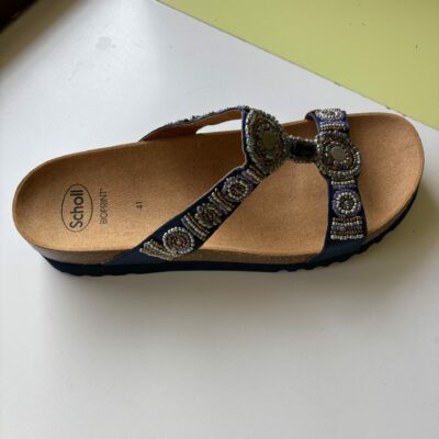 NEW BOGOTA’ WEDGE BLUE NAVY MULTI
