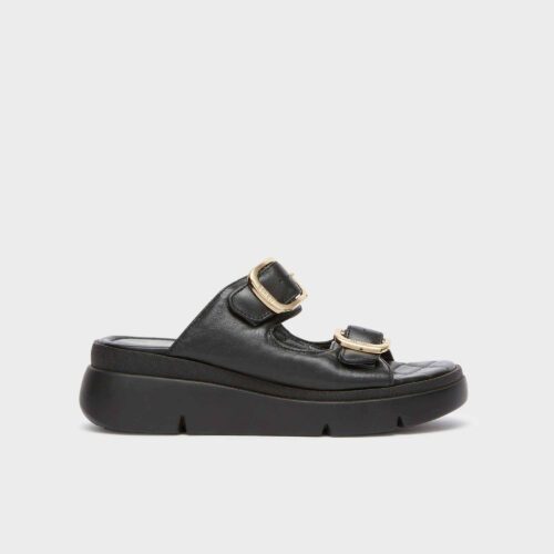 BALI BUCKLE SANDAL  NERO