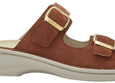 DR SCHOLL MIETTA BUCKLE COGNAC