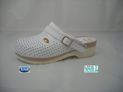 DR SCHOLL CLOG SUPERCOMFORT  WHITE