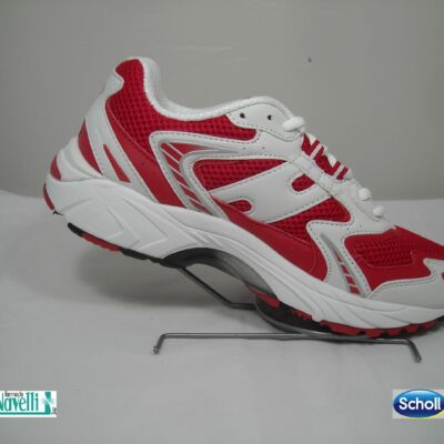 DR SCHOLL SPRINTER BIANCO-ROSSO