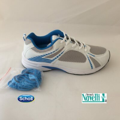 DR SCHOLL LIGHTWALKER BIANCO-BLU