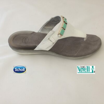 DR SCHOLL HOLLIS BIANCO-VERDE