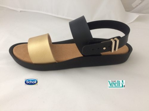 DR SCHOLL MAMORE NERO-ORO DR SCHOLL MAMORE NERO-ORO