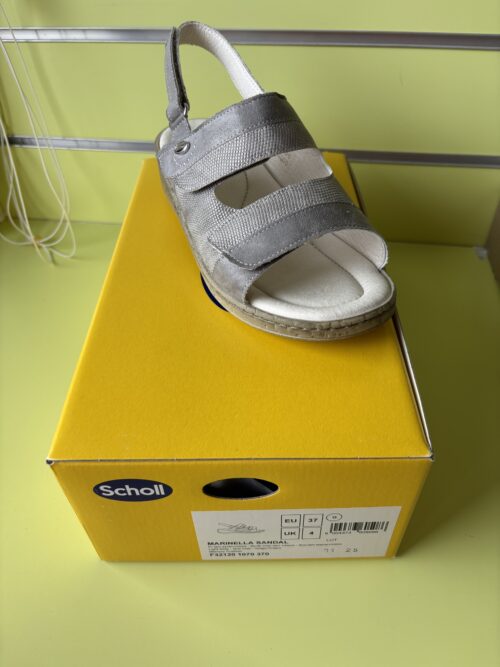 MARINELLA SANDAL SCHOLL  GRIGIO CHIARO
