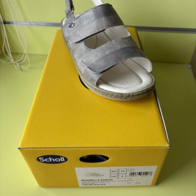 MARINELLA SANDAL SCHOLL GRIGIO CHIARO