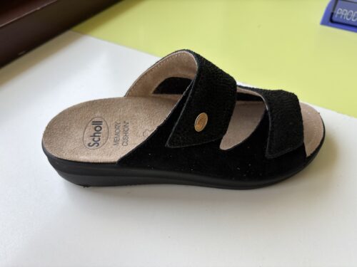 SCHOLL ANTONIA ELASTIC  NERO