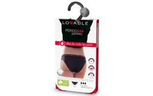 SLIP CICLO LOVABLE NERO
