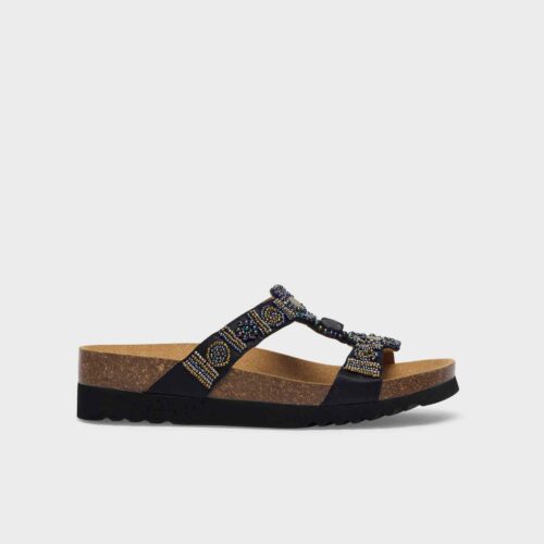 NEW BOGOTÀ WEDGE Nero/Multi