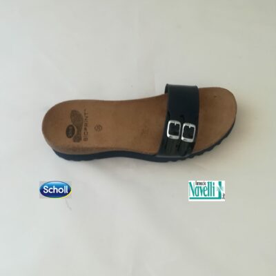 DR SCHOLL SNAKE WEDGE BLU