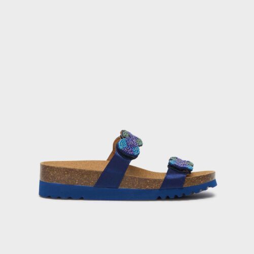 SCHOLL PALMILLA 2 STRAPS BLU