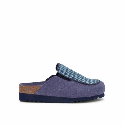 PANTOFOLA DARIA BLU