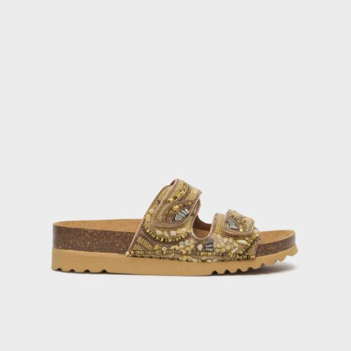 LISBOA 2 STRAP FLIP -FLOP  BEIGE