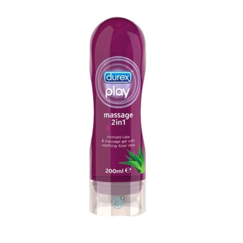 DUREX MASSAGE 2 IN 1 ALOE VERA GEL LUBRIFICANTE