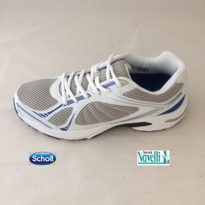 DR SCHOLL NEW SPRINTER BIANCO-BLU